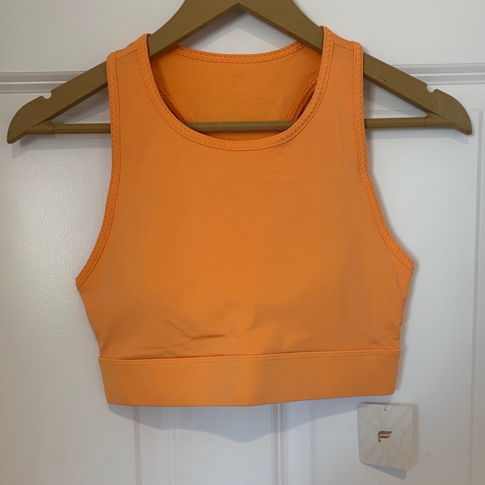 Fabletics Maroon High-Impact Sports Bra